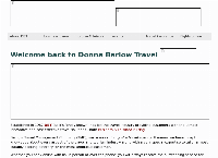 Donna Barlow Travel Group's website
