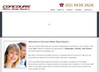 Concours Motor Body Repairs