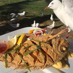 Seafood At The Beach
