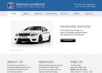 P t Precision Automotive Pty Ltd's website