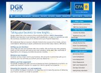 Dgk & Associates's website