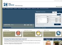 Homeway First National Real Estate's website