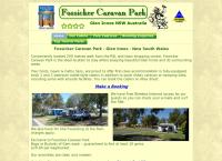 Fossicker Caravan Park's website