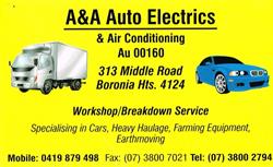 A And A Auto Electrics