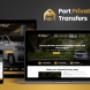 port private transfers web design