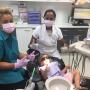 Dr Shilpa with patient