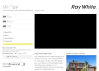 Ray White Mill Park's website