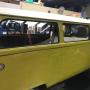Kombi Van windscreen and side windows replaced.