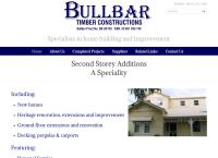 Bullbar Timber Constructions's website