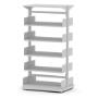 ECLIPSE® CLASSIC STEEL LIBRARY SHELVING DOUBLE SIDED STATIC STARTER BAY