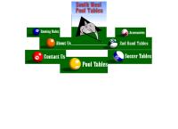 South West Pool Tables's website