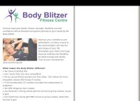 Body Blitzer Fitness Centre's website