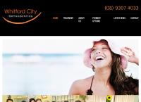 Whitford City Orthodontics's website