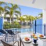 Terrace at Silkari Lagoons Port Douglas Hotel