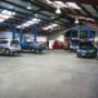 4 hoists and many other working bays.