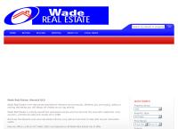 Wade First National Real Estate's website