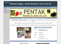 Pentak Windows & Doors Pty Ltd's website