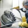 powder coating car wheels