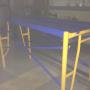Powder coated scaffold