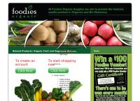 Foodies Organic Supplies's website