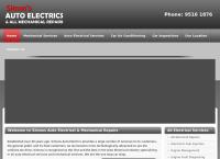 Simon's Auto Electrics & All Mechanical Repairs's website