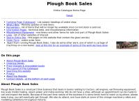 Plough Book Sales