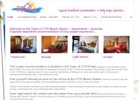 The Beach Shacks's website