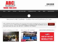 Abc Scaffolds Pty Ltd's website