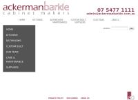 Ackerman & Barkle Pty Ltd's website
