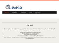 Acoustic Solutions