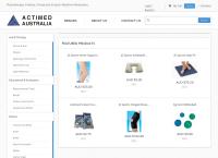 Actimed Australia's website