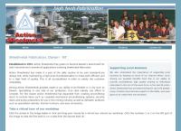 Action Sheetmetal Pty Ltd's website