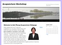 Anh Phung Acupuncture Academy's website