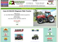 Agricultural Requirements