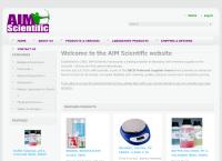 Aim Scientific's website