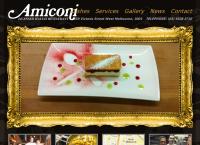 Amiconi Restaurant's website