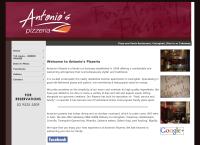 Antonio's Pizzeria's website