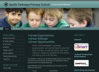 Apollo Parkways Primary School's website