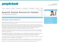 Appoint Human Resources