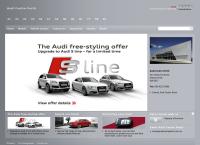 Audi Centre Perth's website