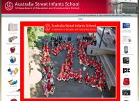 Australia Street Infants' School's website