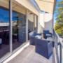 Guest room balcony