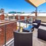 Guest room balcony