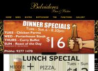 Belvidere's Bars Bistro & Bottle Shop