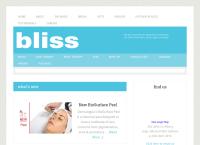 Bliss Skin and Body's website
