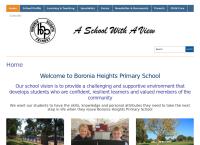 Boronia Heights Primary's website