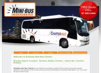 Brisbane Mini Bus Charter's website