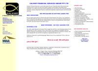 Calvary Financial Services