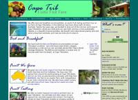 Cape Trib Exotic Fruit Farm b & b's website