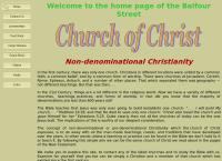 Church Of Christ - Balfour Street